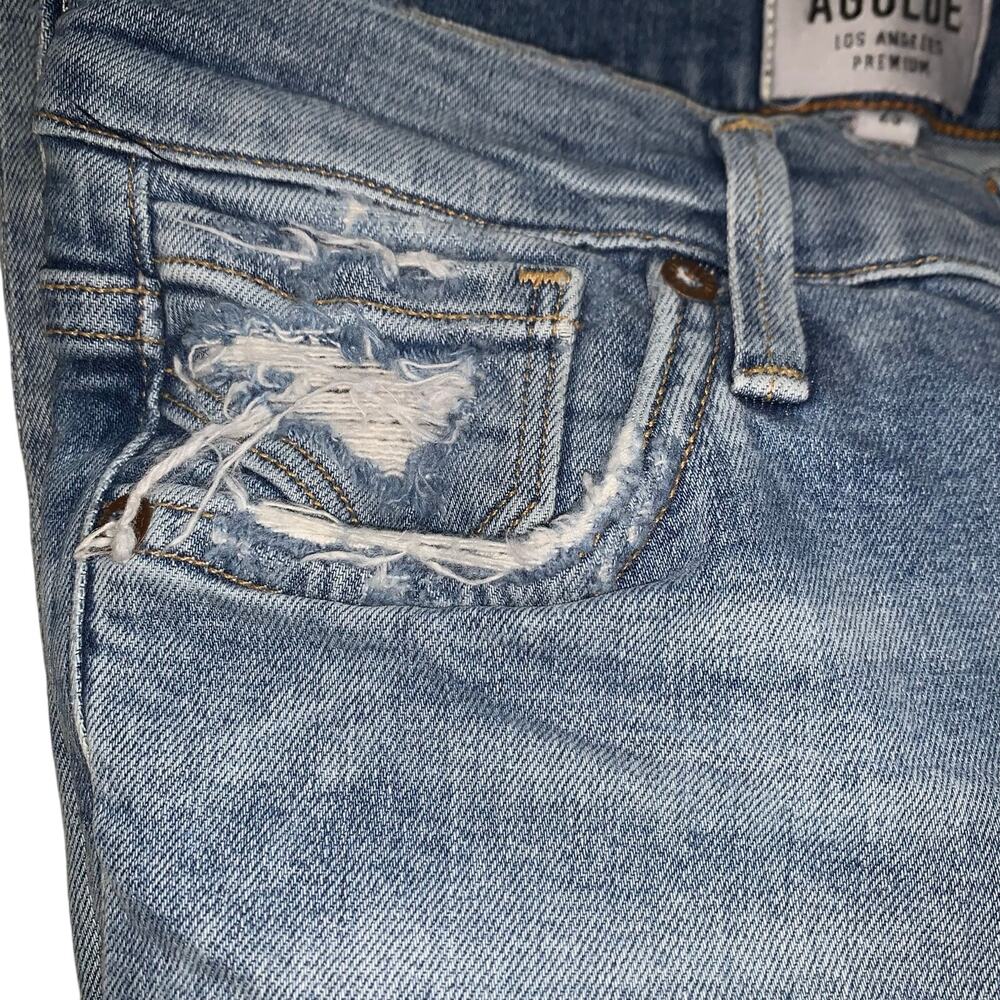 AGOLDE Denim Jeans with Raw Hem, 25 - Picture 9 of 10